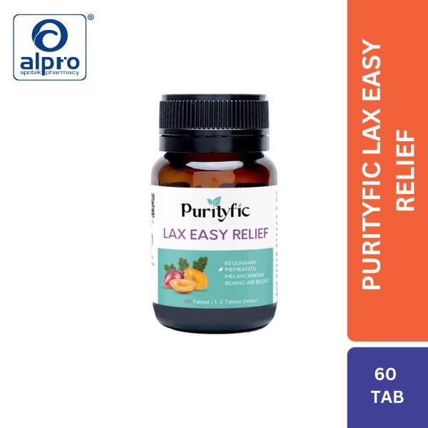 Purityfic Lax Easy Relief 60 Kapsul