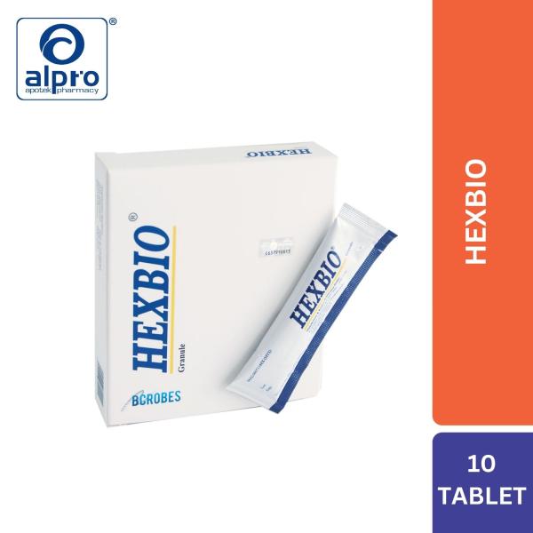 Suplemen Probiotik Hexbio 10 Tablet