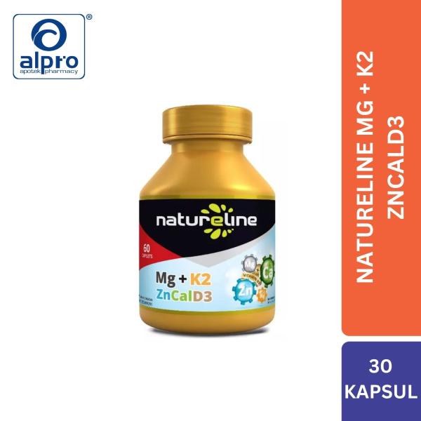 Natureline Mg + K2 Zncald3 30Tab