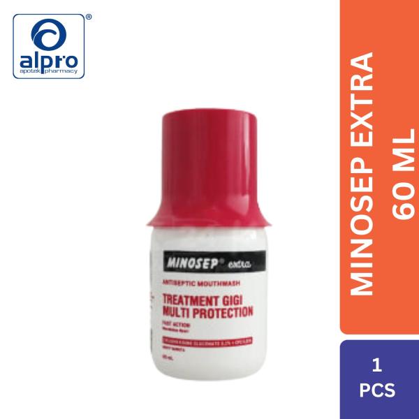 Minosep Extra 60 Ml Cairan Kumur Treatment Gigi Dan Mulut