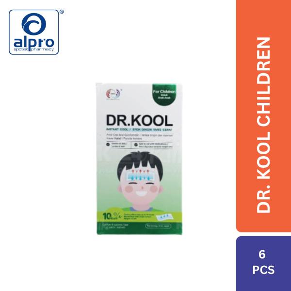 Dr. Kool Children  Untuk Menurunkan Suhu Tubuh 6Pcs