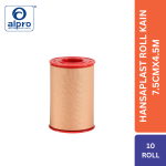 Hansaplast Roll Kain 7.5Cmx4.5M 10Pcs