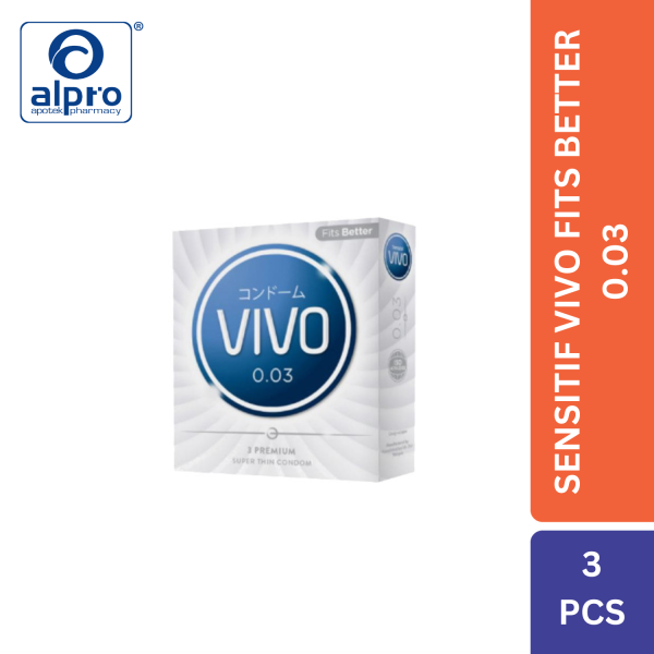 Sensitif Vivo Fits Better 0.03 3Pcs