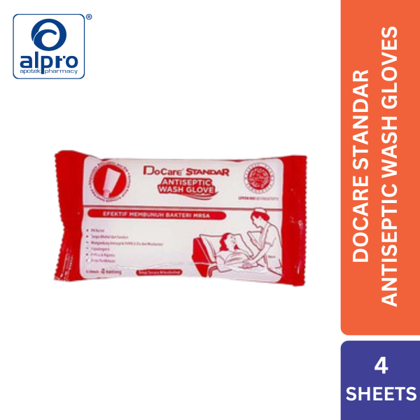 Docare Standar Antiseptic Wash Gloves 4S