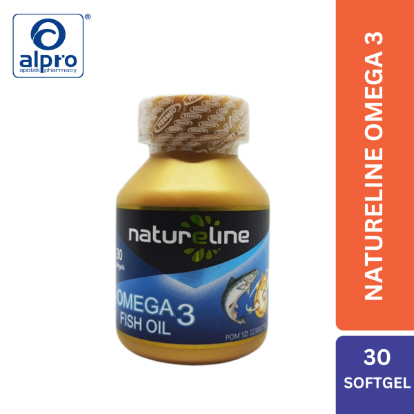 Natureline Omega 3 Fish Oil Isi 30 Softgels