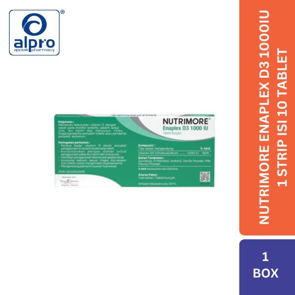 Nutrimore Enaplex D3 1000Iu 10Tab