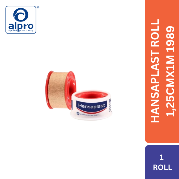 Hansaplast Roll 1,25Cmx1M 1989