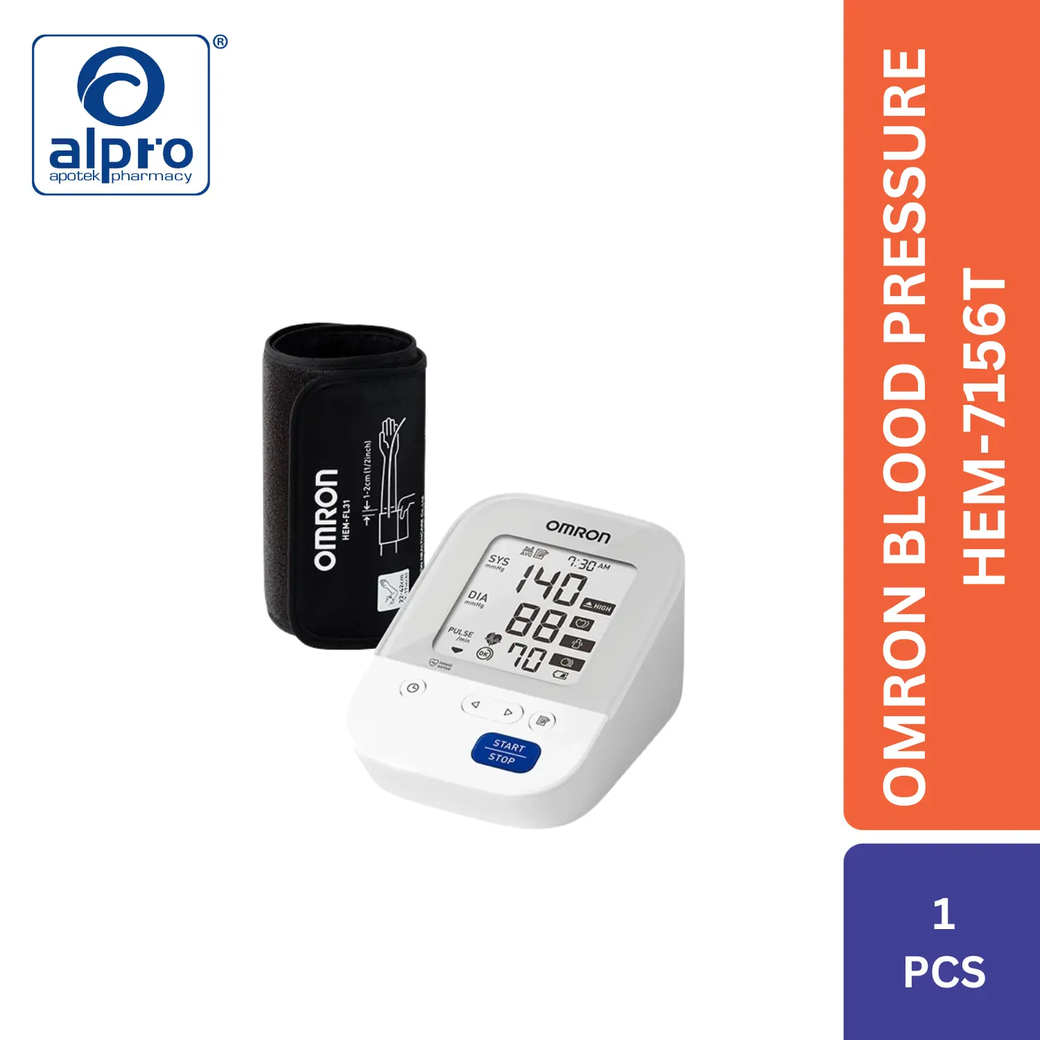 Omron Blood Pressure Hem-7156T (Cfu) / (FCS)