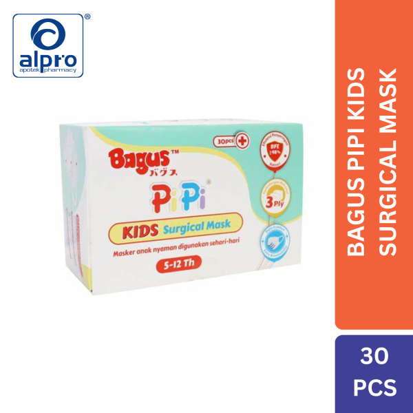 Bagus Pipi Kids Surgical Mask 30Pcs