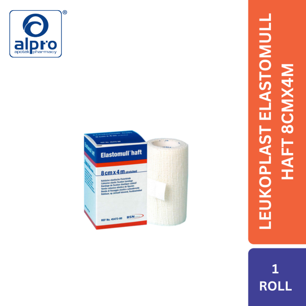Leukoplast Elastomull Haft 8Cmx4M
