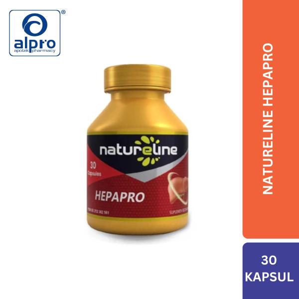 Natureline Hepapro Suplemen Membantu Menjaga Kesehatan Hati Isi 30 Kapsul