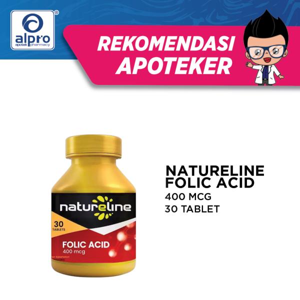Natureline Folic Acid 400 Mcg 30Tab