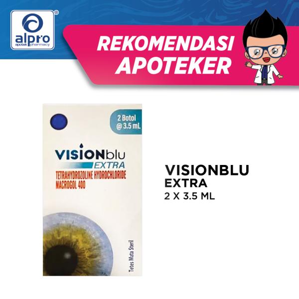 Visionblu Extra Tetes Mata 2 Botol 35 Ml Meredakan Mata Merah