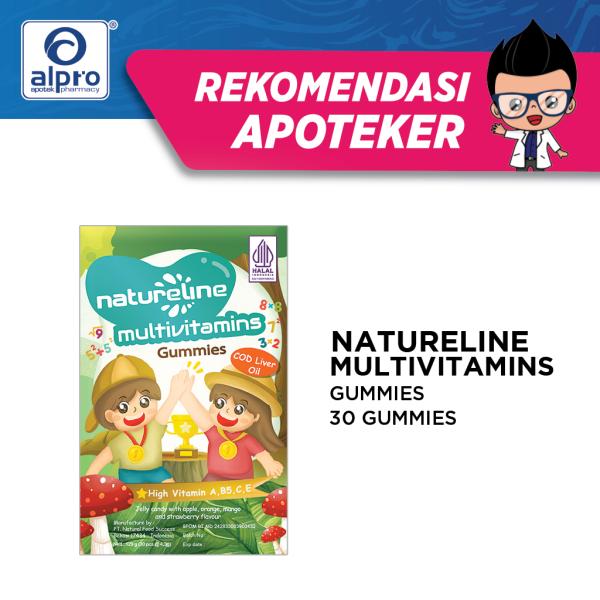 Natureline Multivitamins Gummies Botol 30 Kapsul