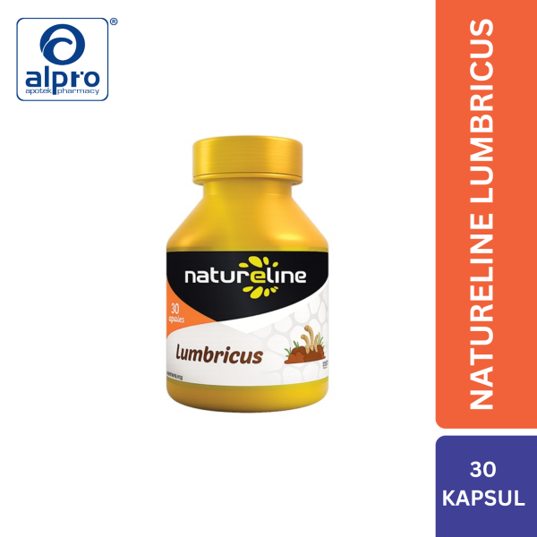 Natureline Lumbricus Botol 30 Kapsul
