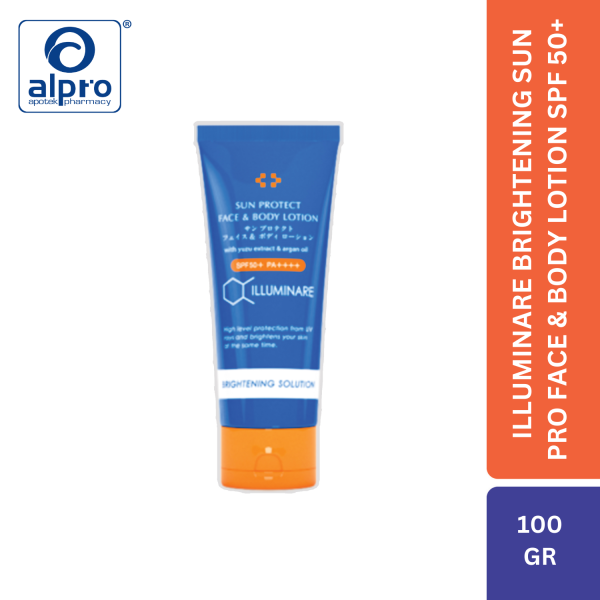 Illuminare Brightening Sun Pro Face & Body Lotion Spf 50+ 100Gr