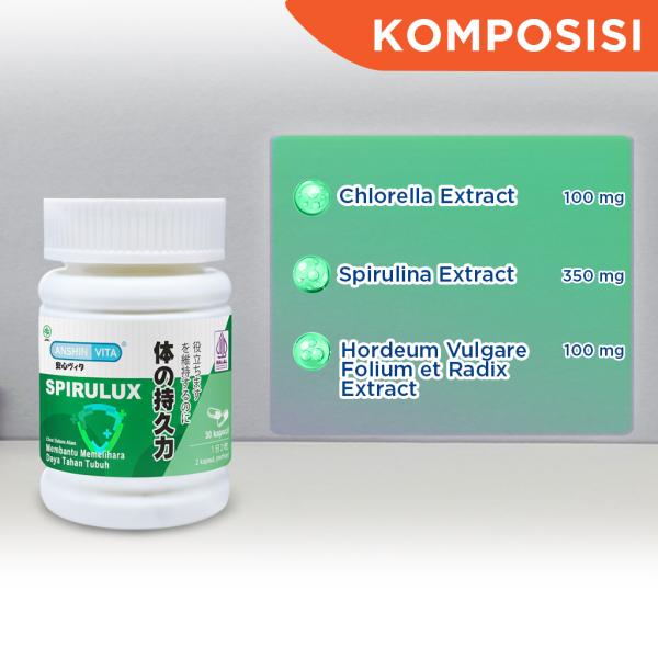 Anshin vita Spirulux 30 Kapsul
