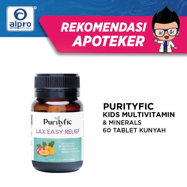 Purityfic Lax Easy Relief 60 Kapsul