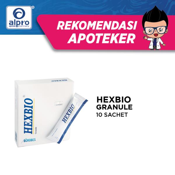 Suplemen Probiotik Hexbio 10 Tablet