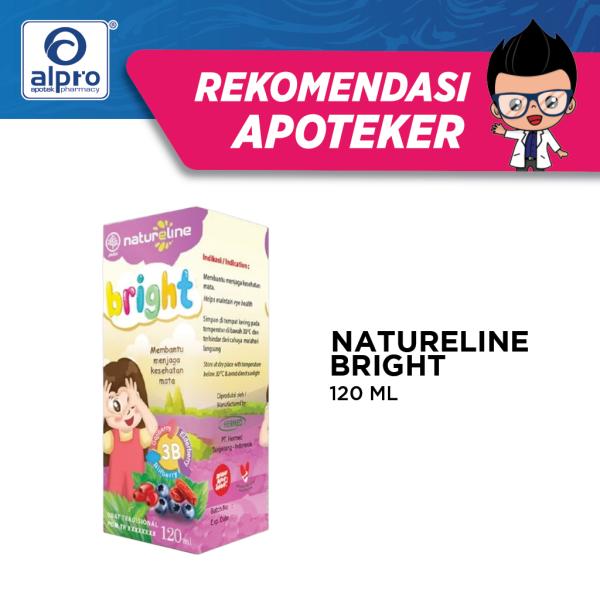 Natureline Bright Vitamin Kesehatan Mata Anak 120 Ml
