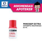 Minosep Extra 60 Ml Cairan Kumur Treatment Gigi Dan Mulut
