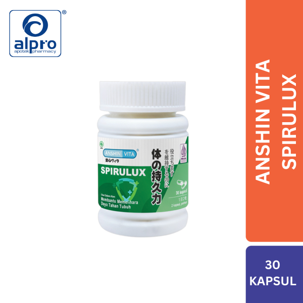 Anshin vita Spirulux 30 Kapsul