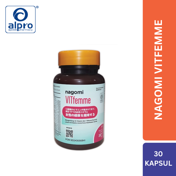 Nagomi Vitfemme 30 Kapsul