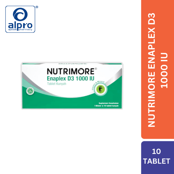 Nutrimore Enaplex D3 1000Iu 10Tab