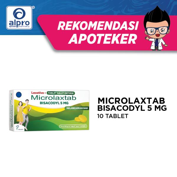 Microlaxtab Bisacodyl 5Mg 10 Tab